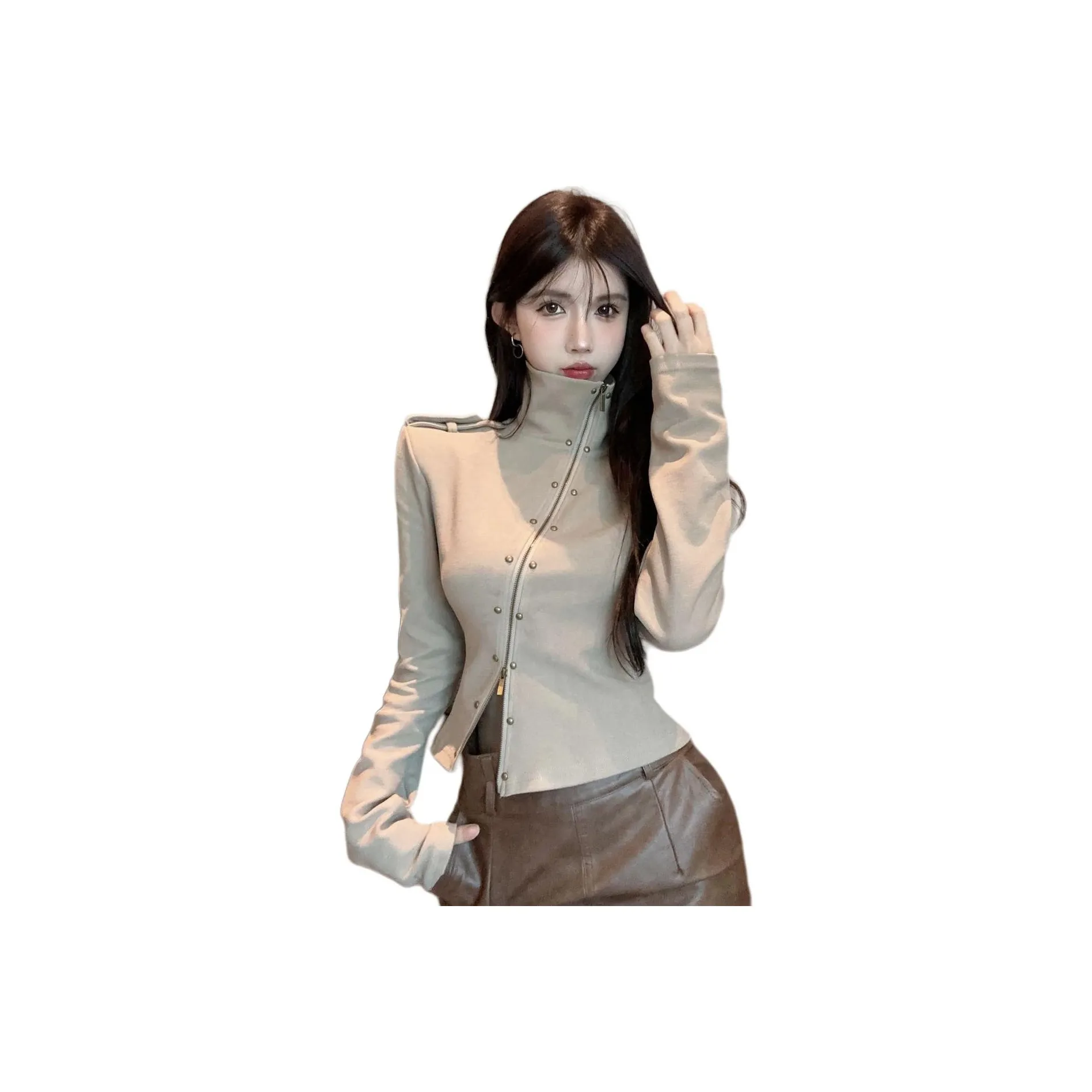 PLUSONEONE+ Cropped Jacket Women's