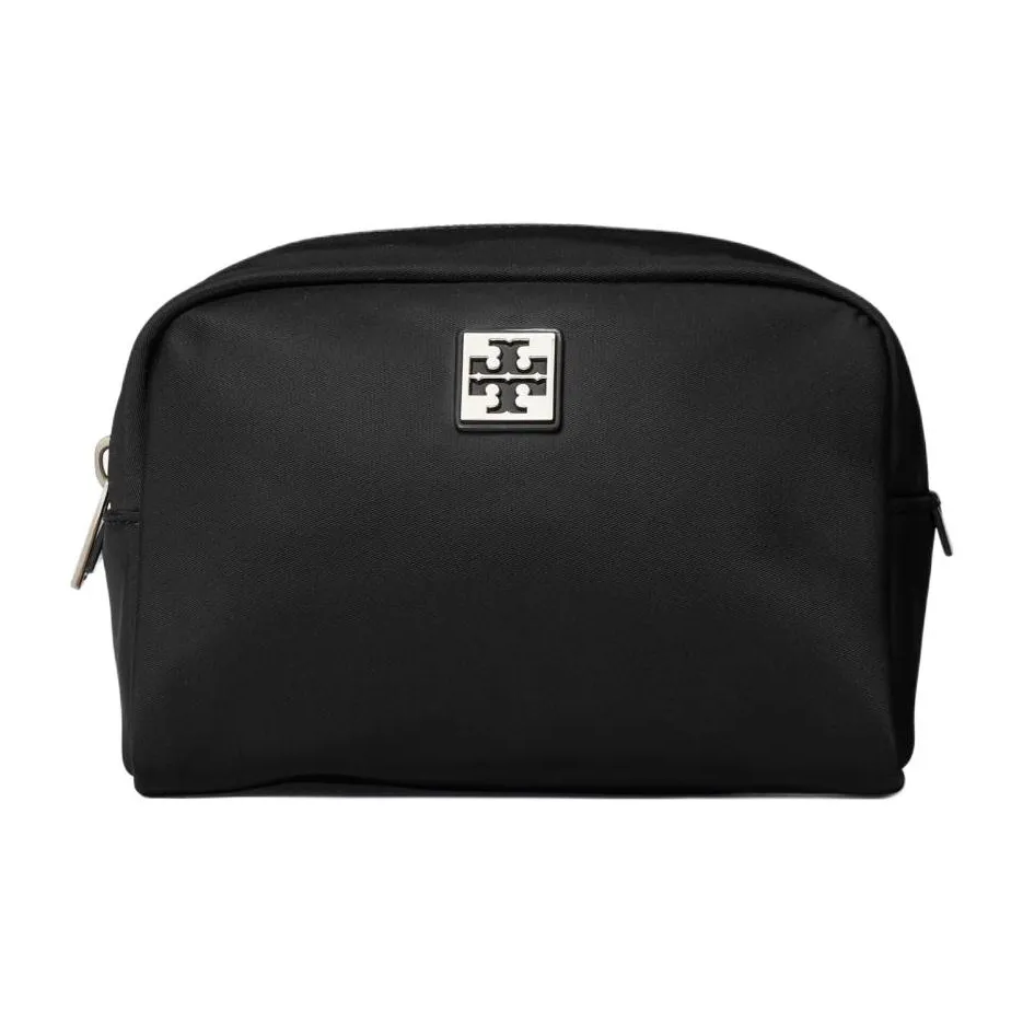 TORY BURCH VIRGINIA Нейлон Косметичка Женская Черная