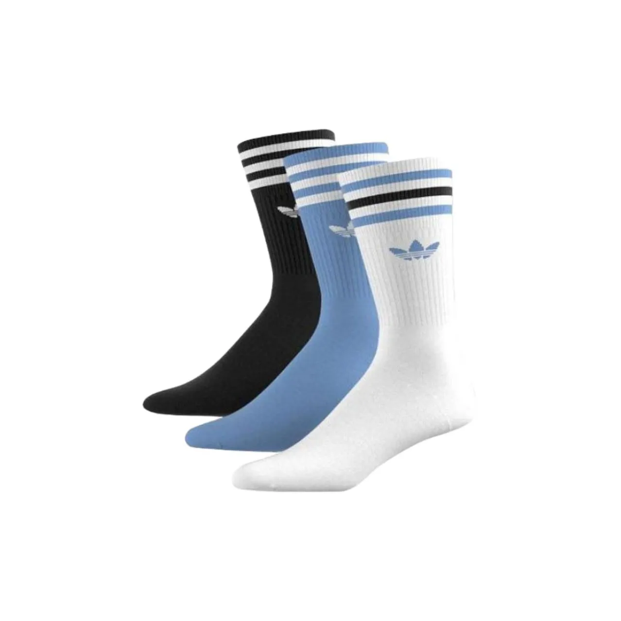 Adidas Mid Calf Socks Unisex 3 Pack