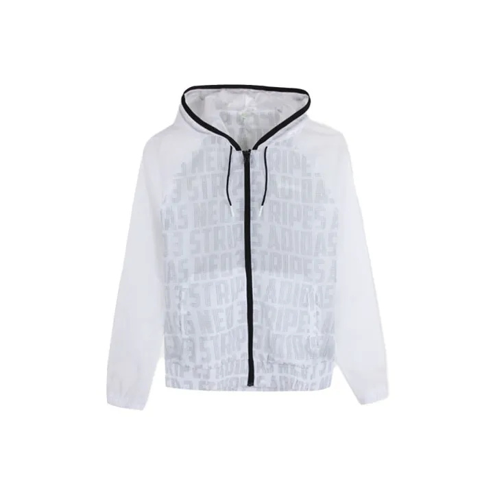 ADIDAS NEO Super Light Одежда с защитой от солнца Женская Белая