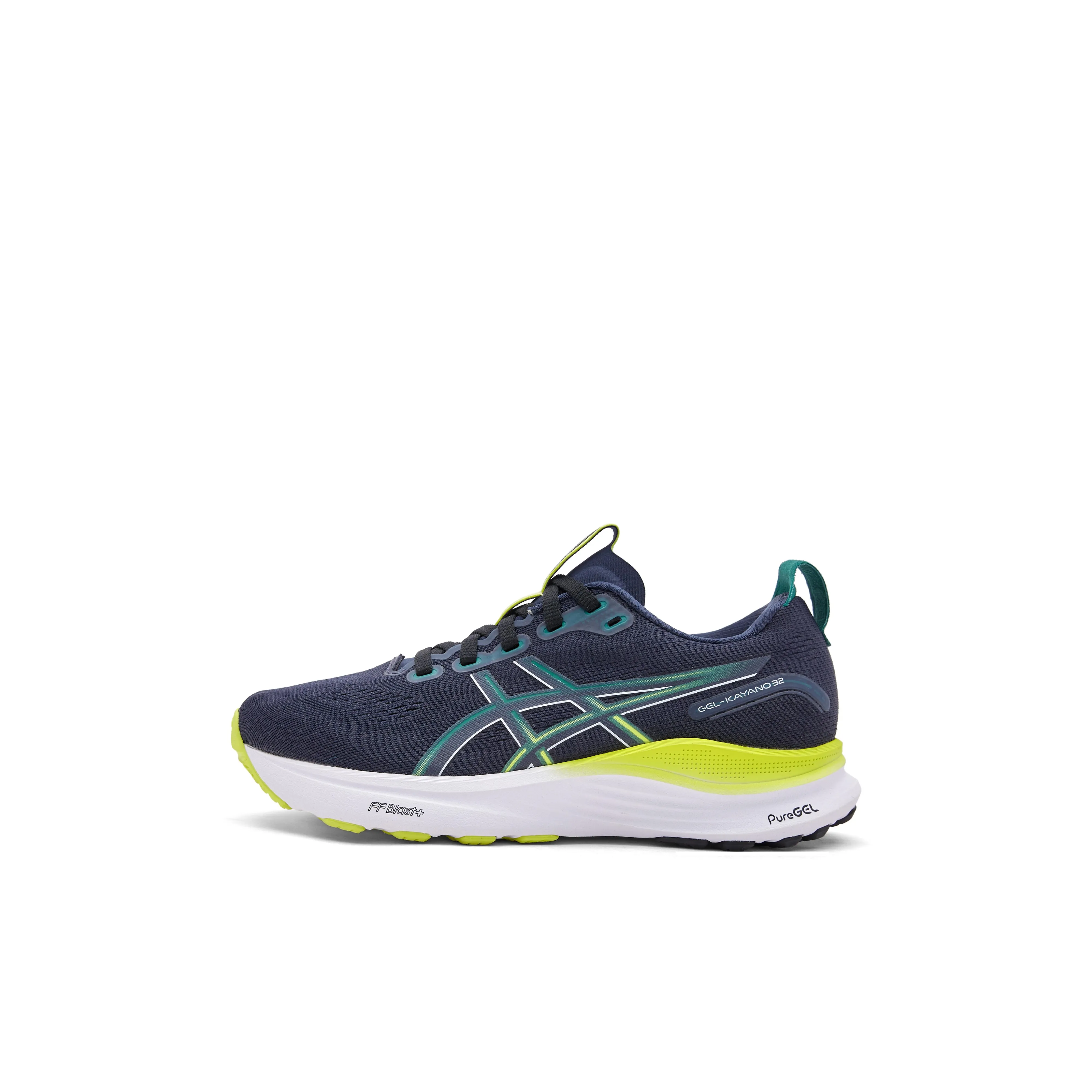 Asics Gel KAYANO 32 Rebound Дышащий Поддержка Низкий Топ Детская Беговая Обувь Черный Детский