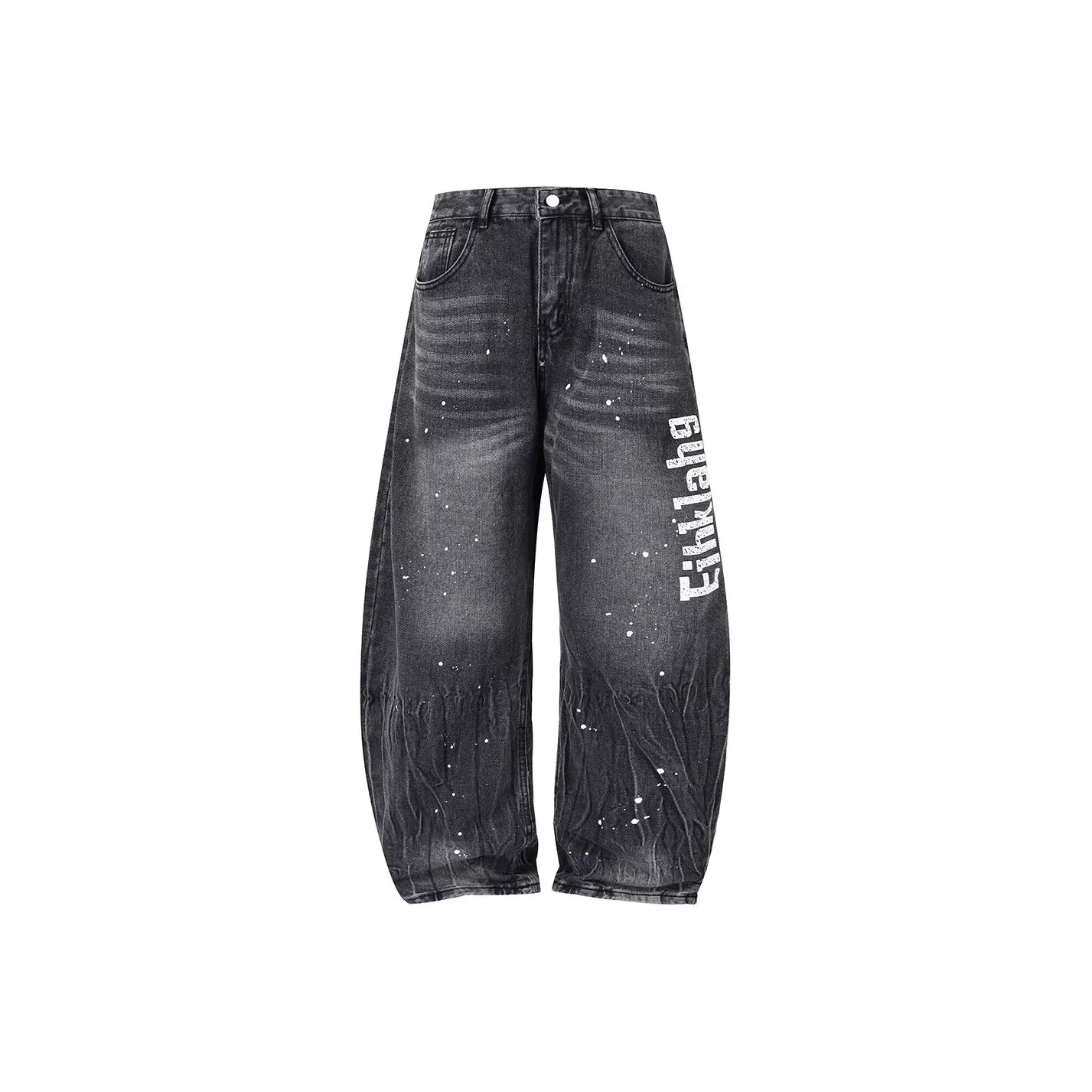 GEOGRE ALEX Дымчатый Серый Мужские Джинсы