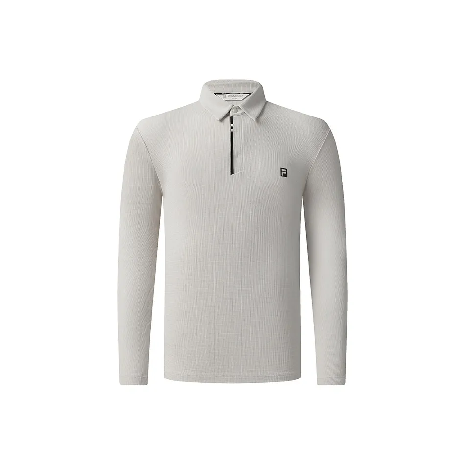 FILA GOLF серия Трикотажная ткань Длинный рукав Поло Мужской