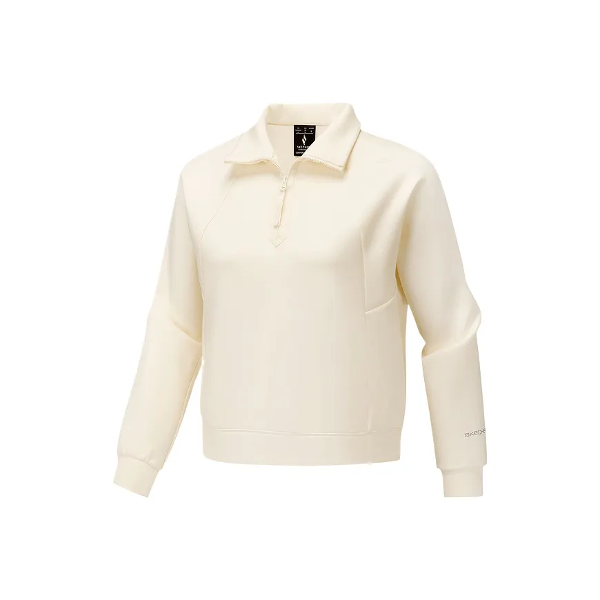 Skechers Кукуруза Белый 01PJ Женские Свитшоты