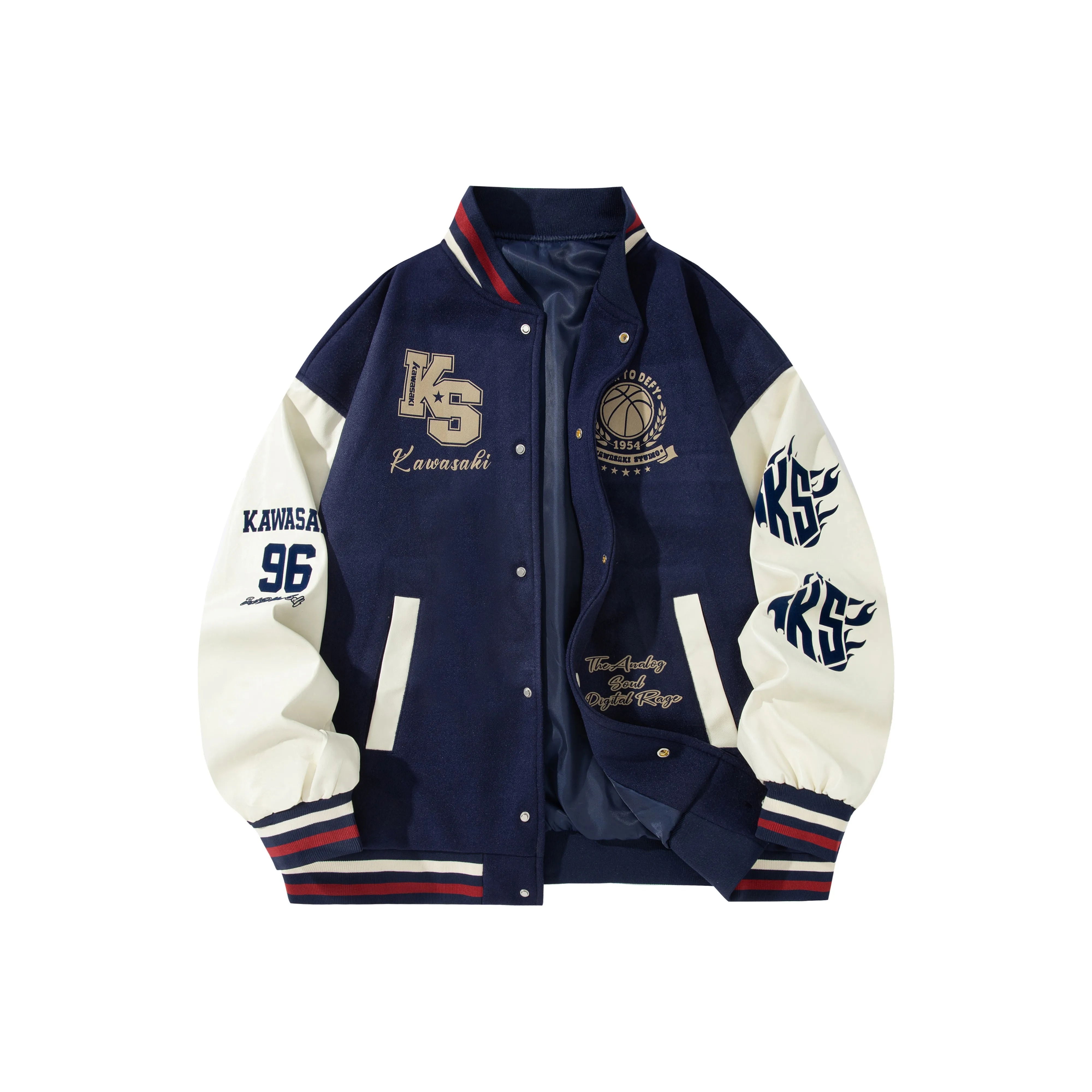 Kawasaki Бейсбольная куртка Унисекс