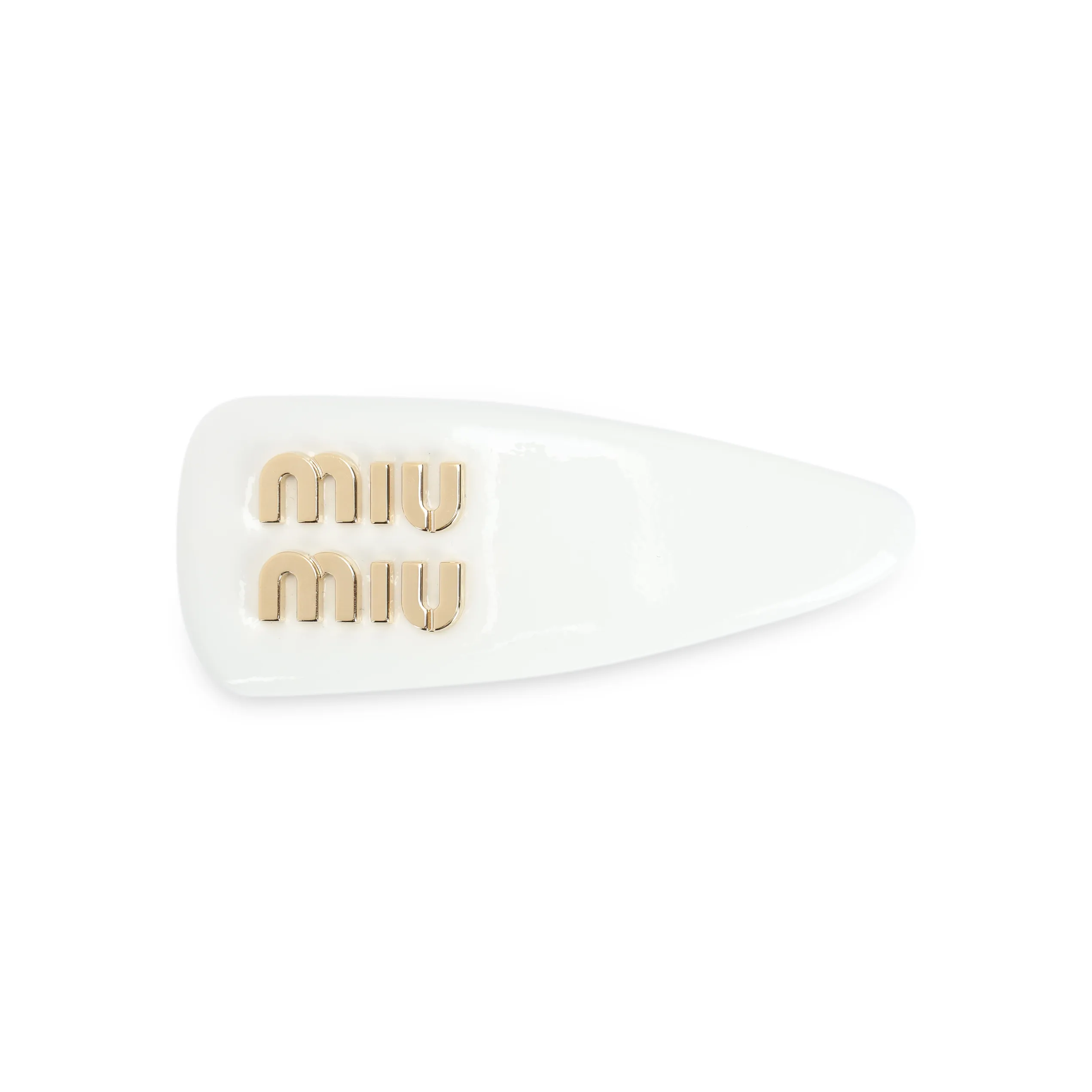 MIU MIU Leather Hair Clip