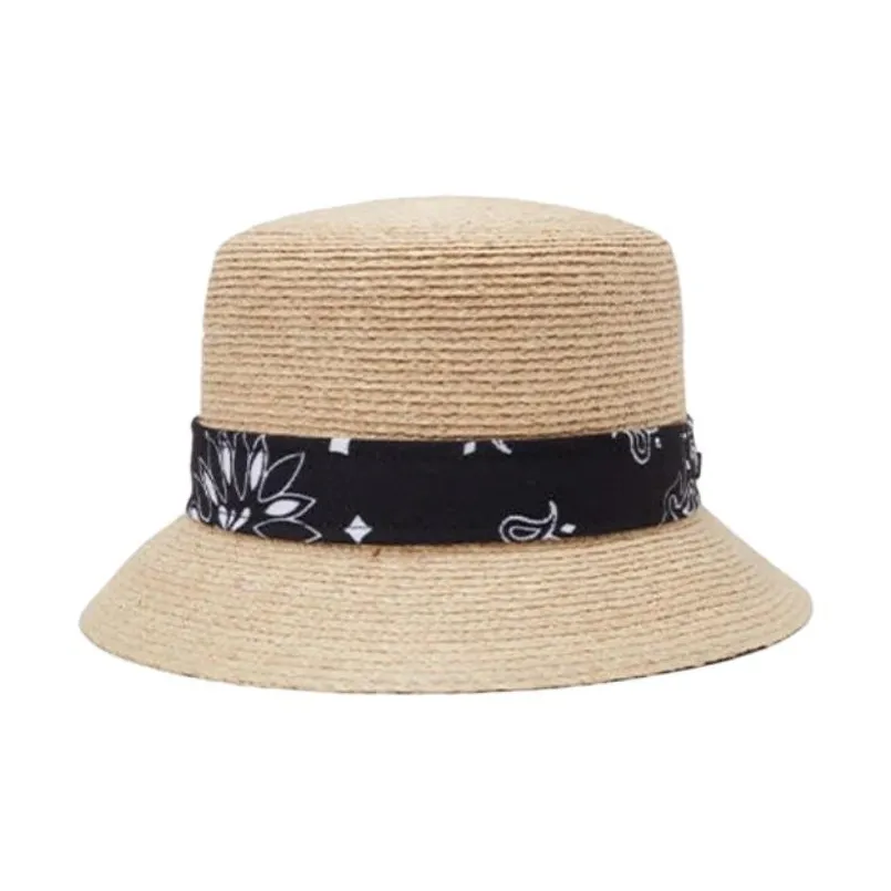 New Era x ROKAKU Нейлоновые Шляпы ведра Женские Светло-коричневые