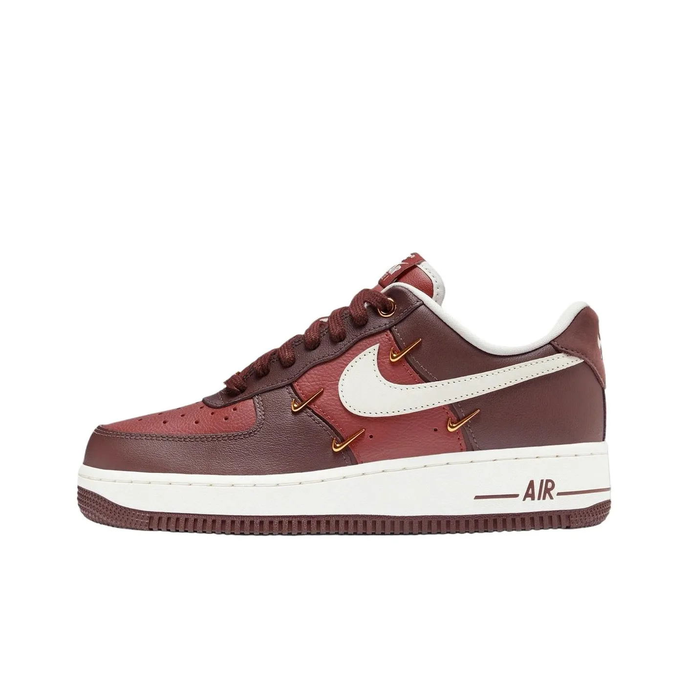 Nike Air Force 1 '07 Low Топ Скейтборд Кроссовки Женские Красный