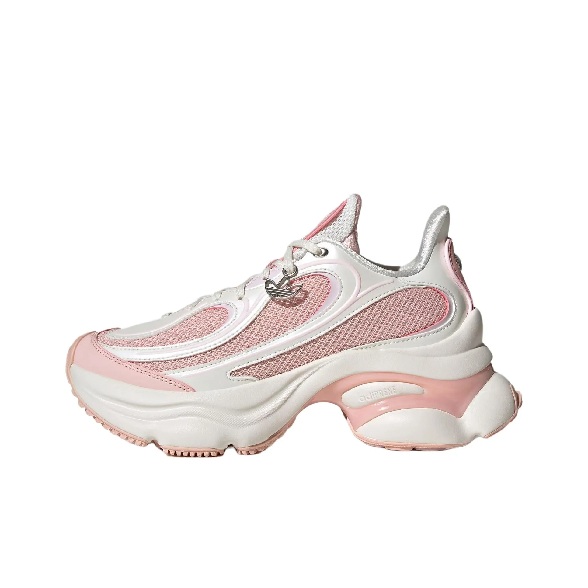 Adidas Originals Ozvenuz Casual Women's Pink White Adidas Originals Ozvenuz Повседневный Женский Розовый Белый