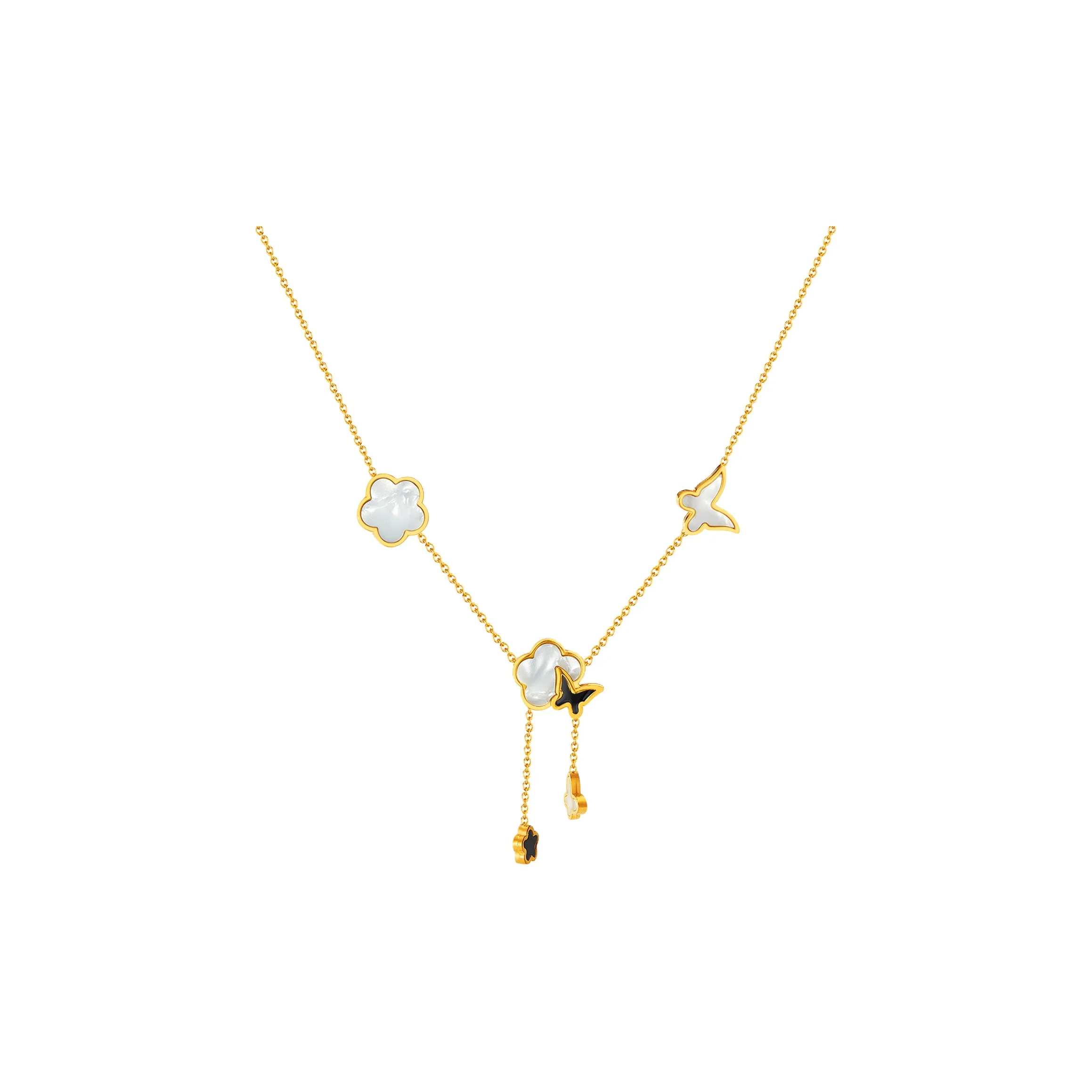 CENTURY Kindle Титановые стальные ожерелья женские