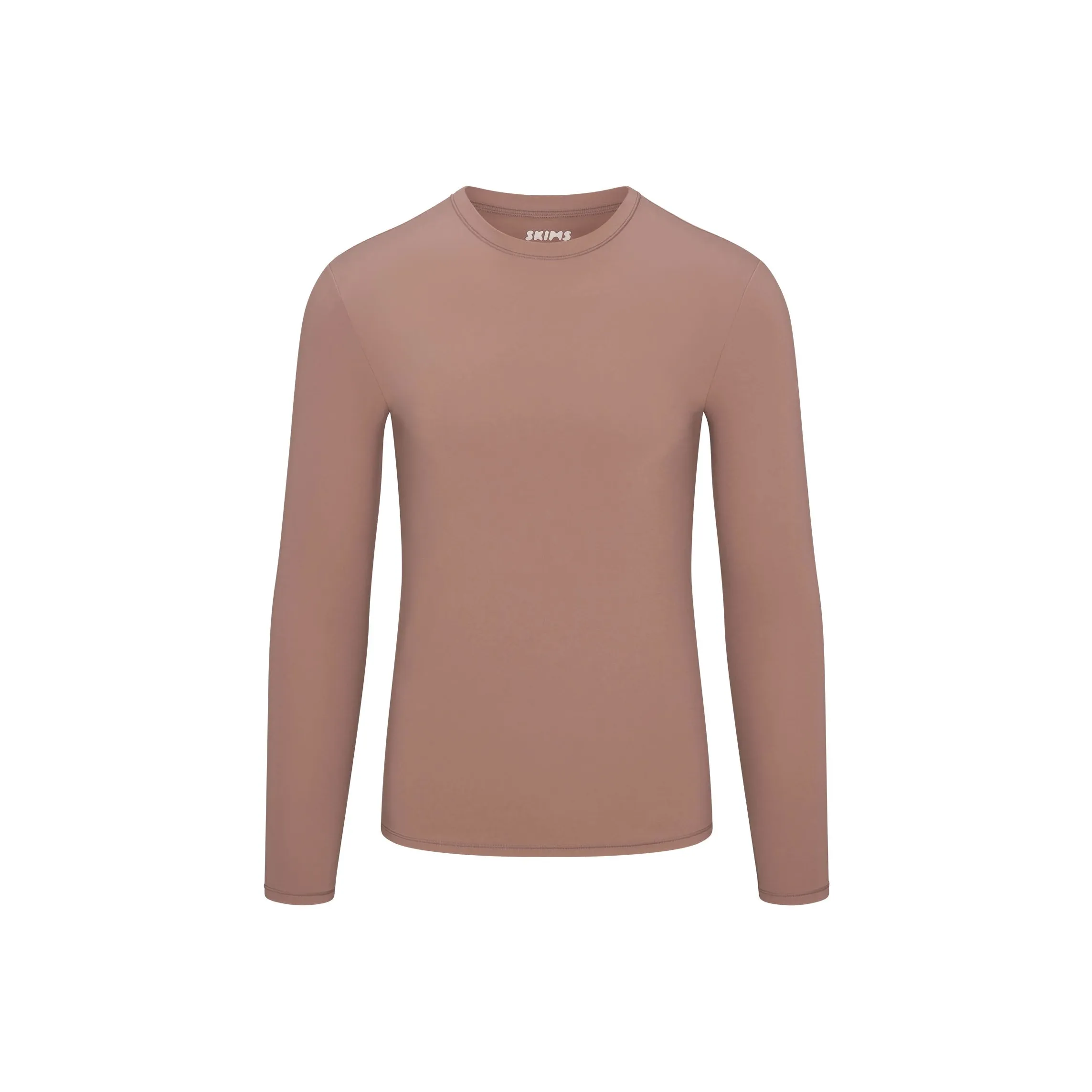 SKIMS FITS EVERYBODY серия FW25 Мужская Тонкая Рубашка с Длинным Рукавом T-Shirt Мужская