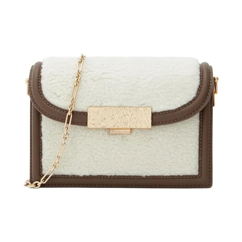 CHARLES KEITH ПУ (полиуретан) Маленькая квадратная сумка Сумка через плечо Маленькая Женская Многоцветная