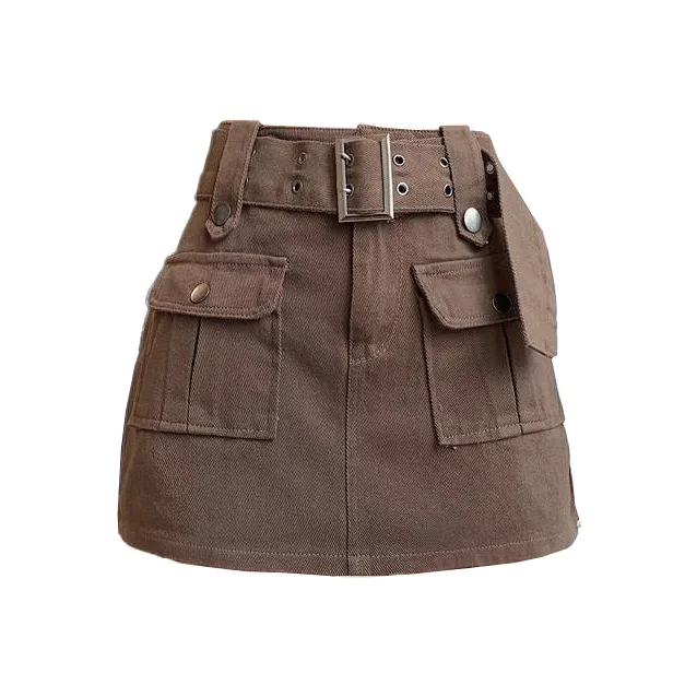 XDFM Джинсовые короткие юбки Женские