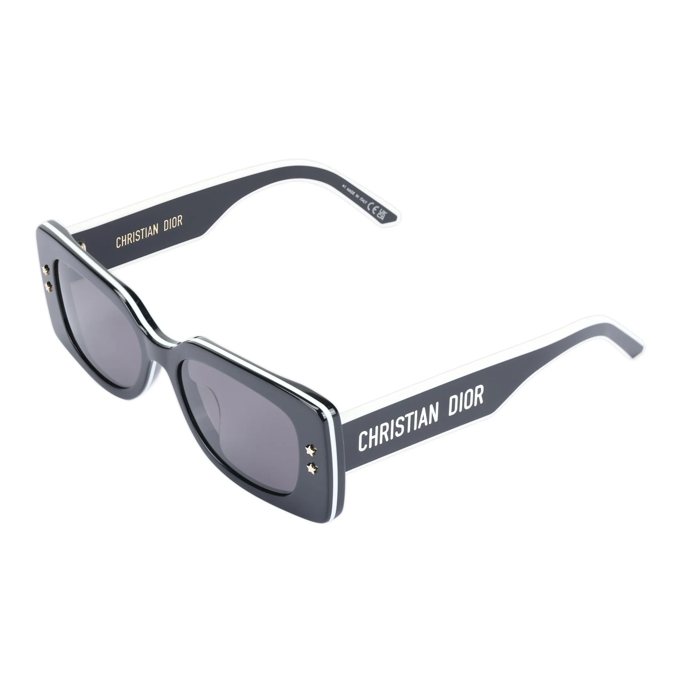 DIOR Eyewear Rectangular Frame Sunglasses Women's Black