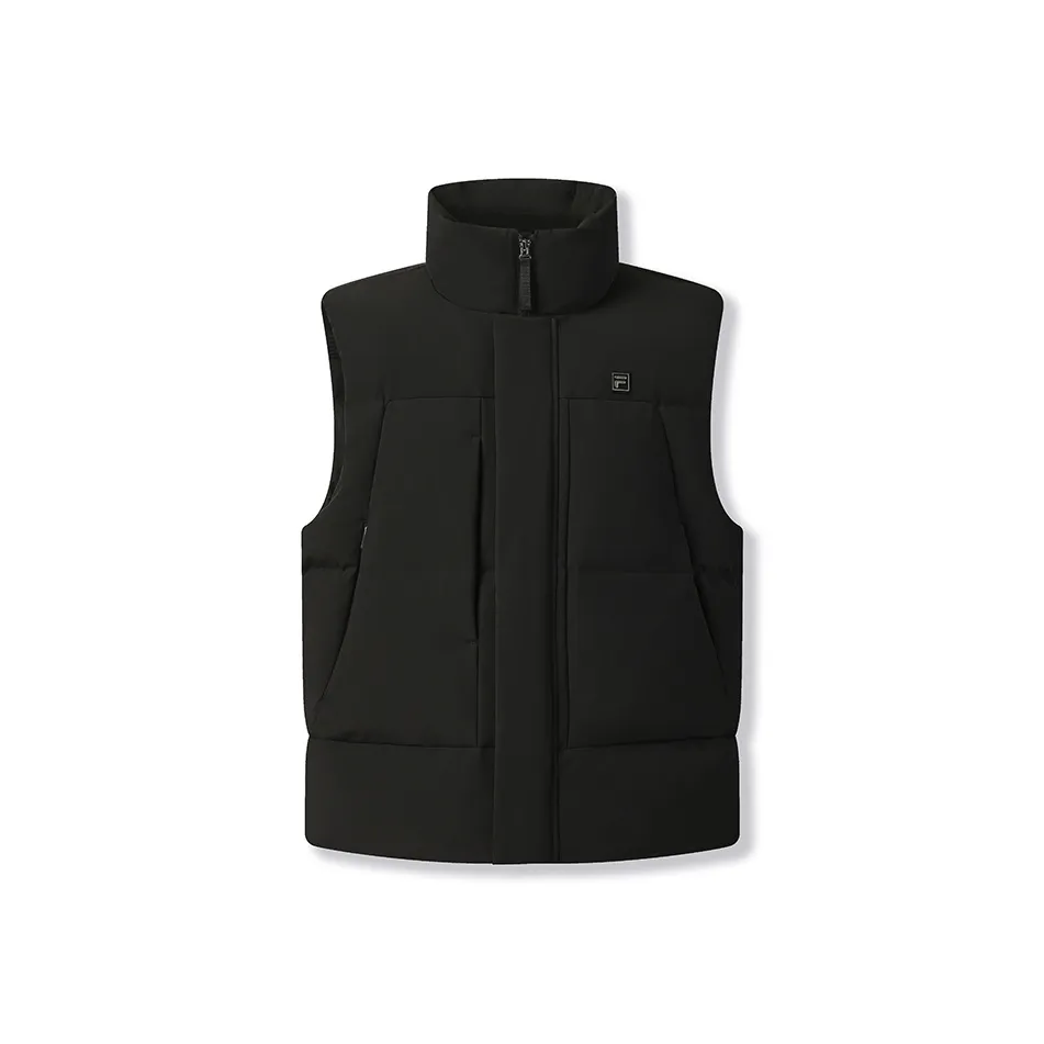 FILA Белый Черный Мужской Пуховый жилет