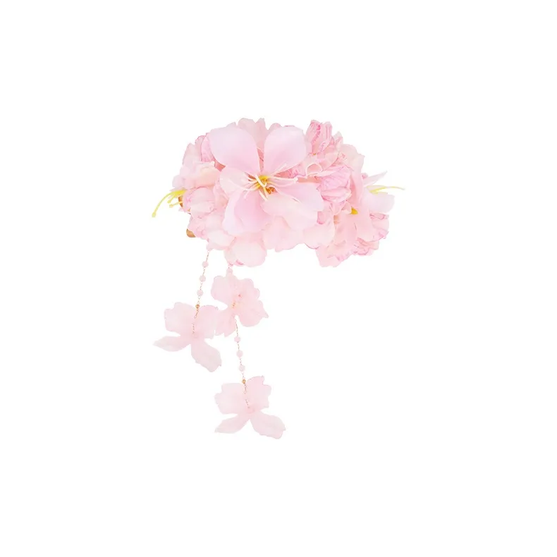 Peach Tea Акриловые заколки для волос Женские