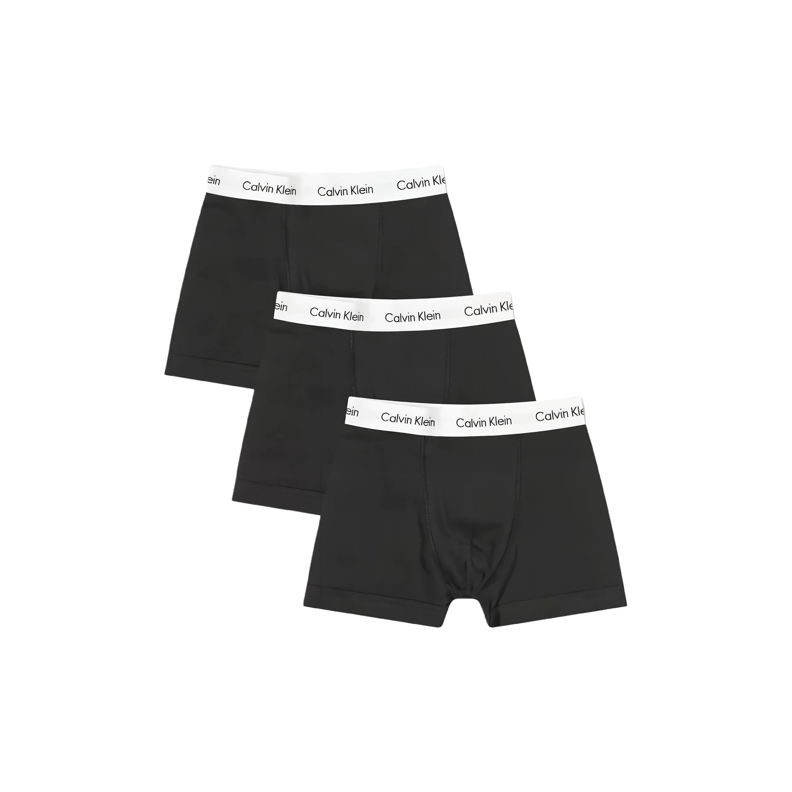 CALVIN KLEIN 3P Основная часть нижнего белья европейская версия мужское 3 упаковки черный