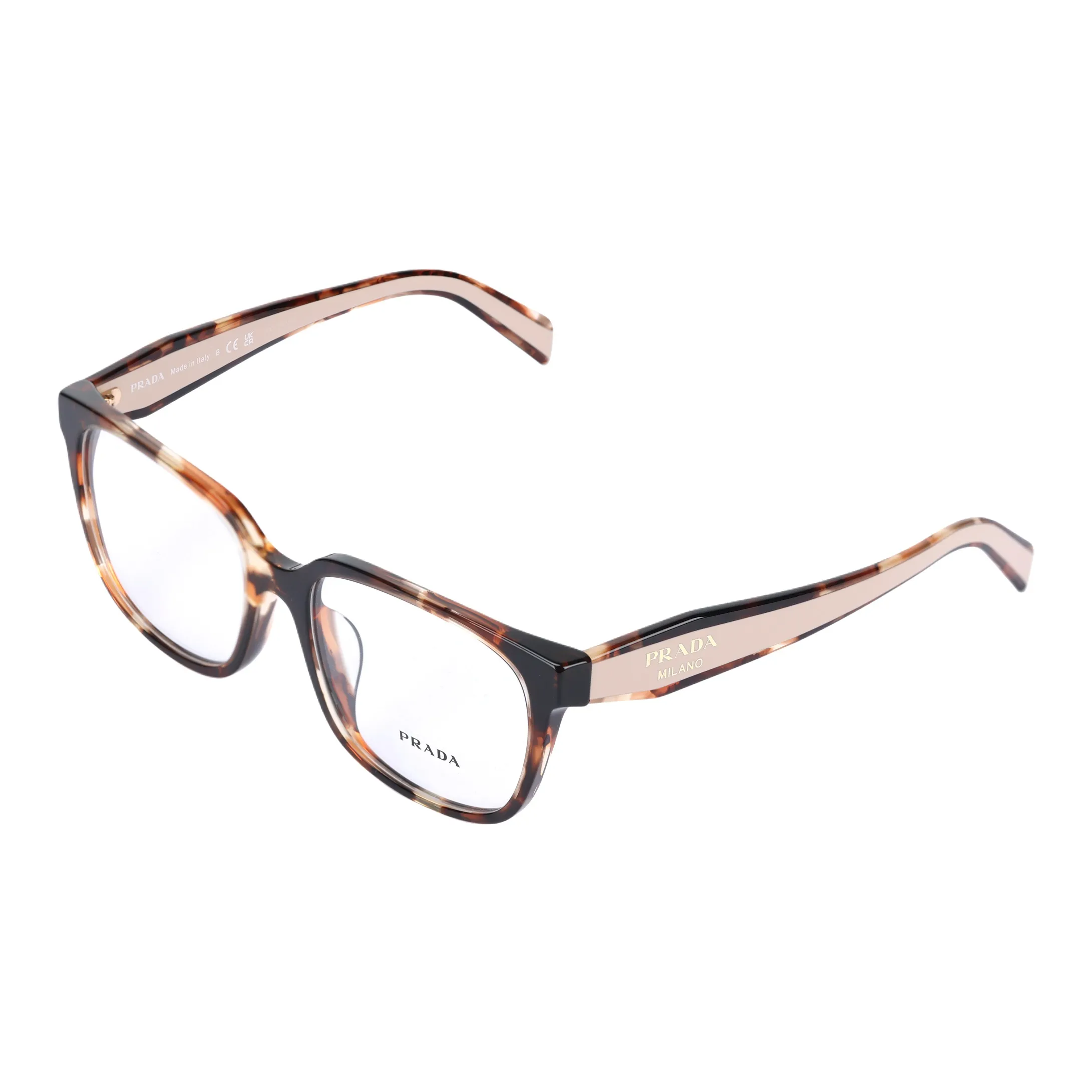 PRADA Oval Оправы для очков Женские Tortoiseshell