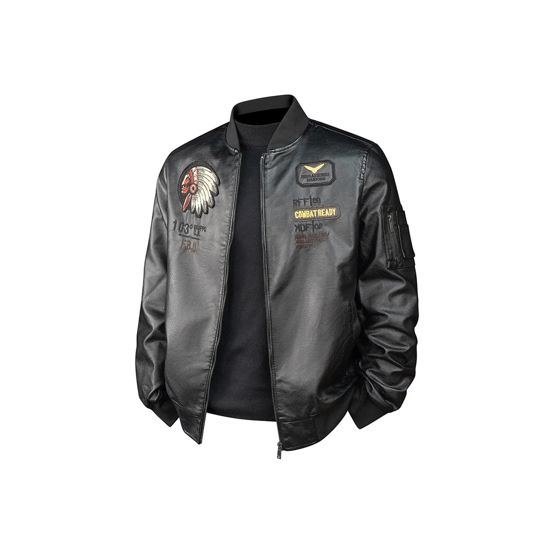 PIERRE CARDIN Кожа Куртка Мужская