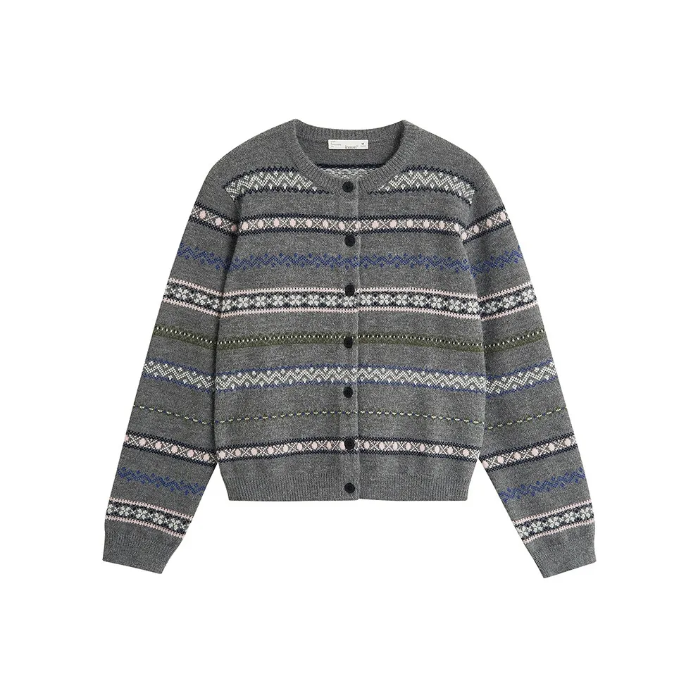 Inman Noble Серый Женский Трикотаж