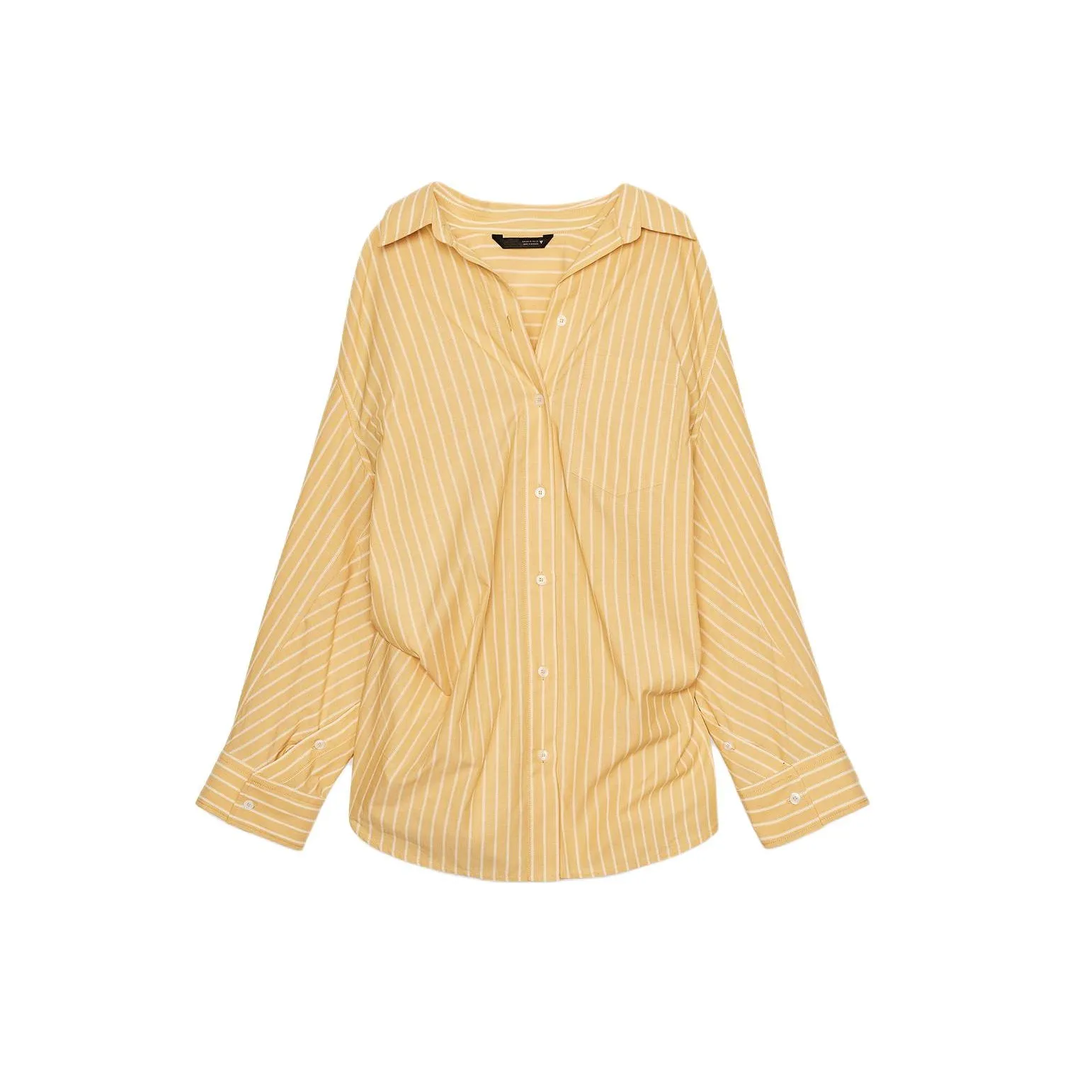ZARA Women's Yellow Shirts ZARA Женские Желтые Рубашки