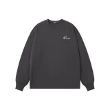 [두께감 있는 긴팔] 다크그레이 (H&M 빈 씰 가슴 로고)