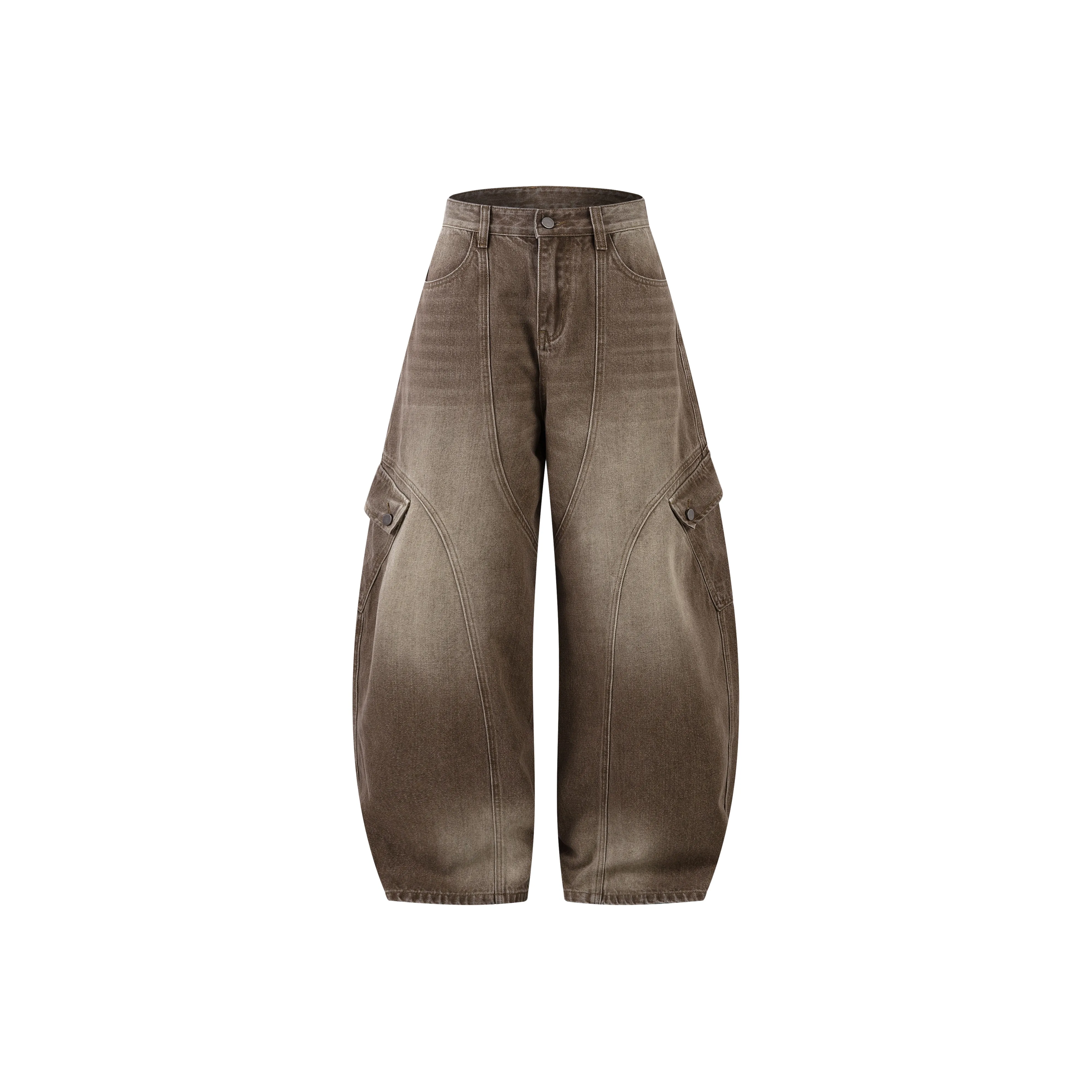 BEAR UNION Коричневый Женские Джинсы