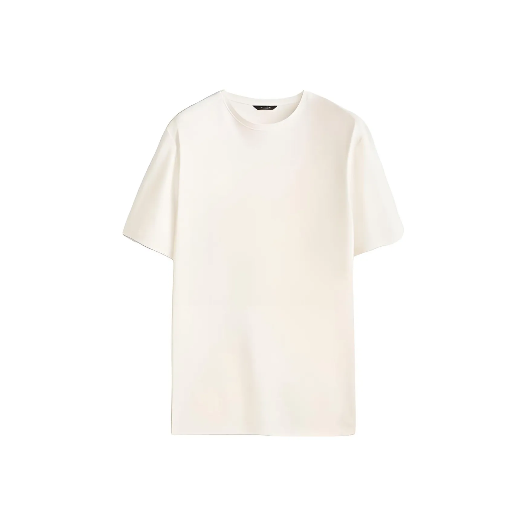 Massimo Dutti Экрю Мужские T-рубашки