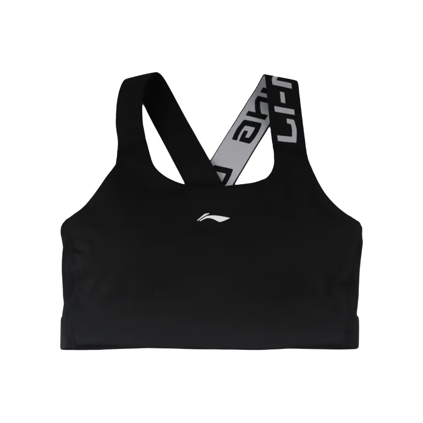 LINING Универсальный черный женский спортивный топ без рукавов