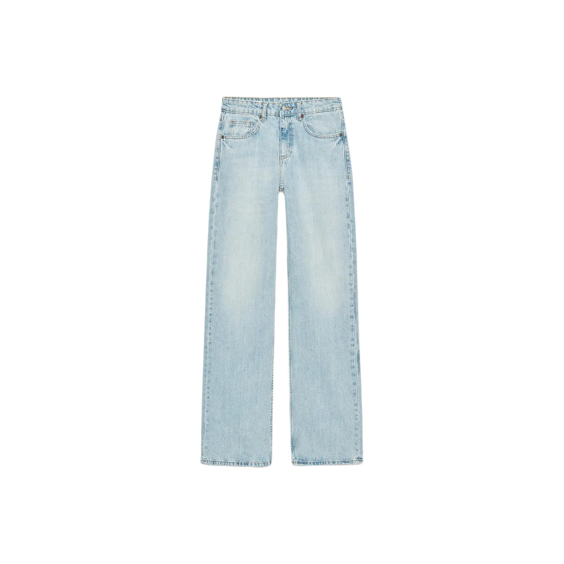 ZARA Trf Светло-Синие Женские Джинсы