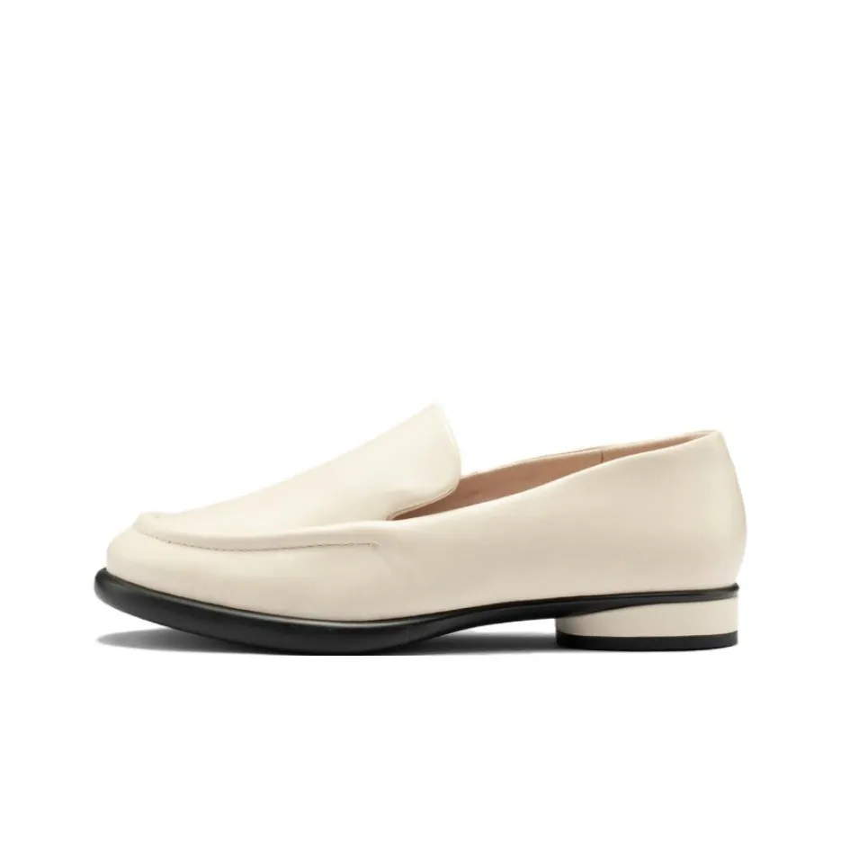 Ecco Sculpture Luxury Style Collection Лоферы 2 см Женские Лаймово-серый