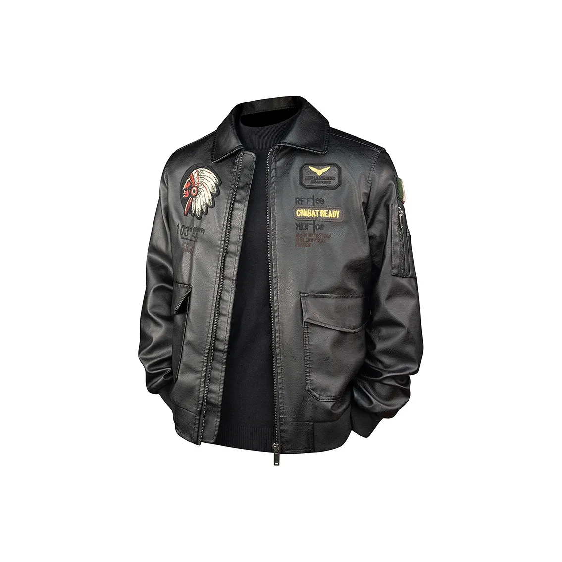 PIERRE CARDIN Кожа Куртка Мужская