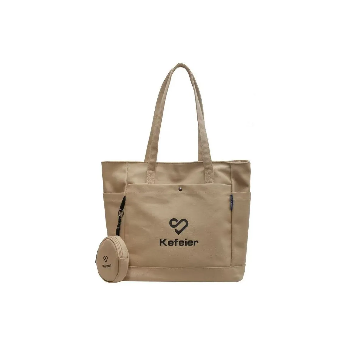 RKM Canvas Work Tote Bag Shoulder Bag Women's Multicolor