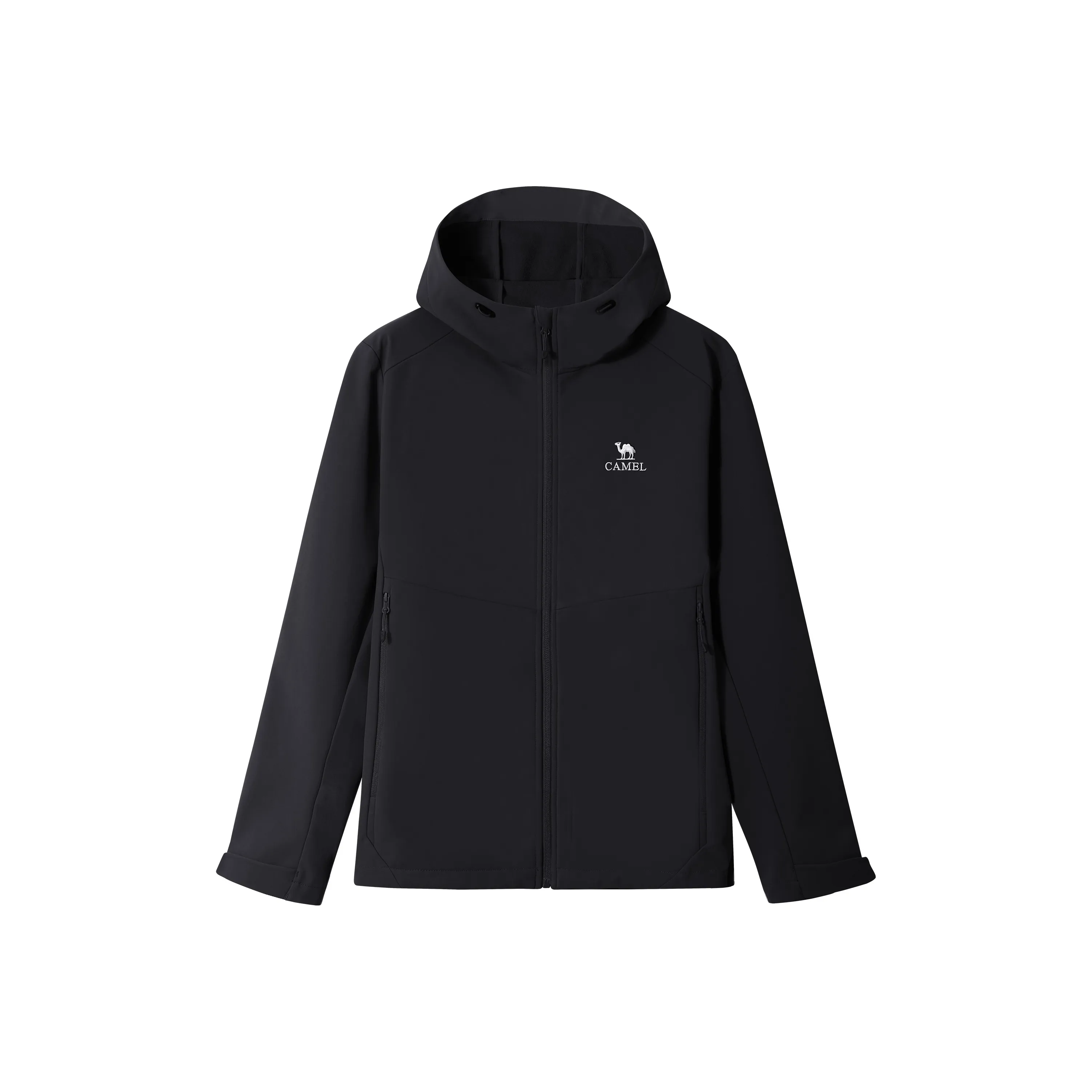 CAMEL Outdoor Куртка Эластичный Polar Fleece Anti-Static Windproof Hooded Пальто Водонепроницаемый Softshell Куртка Мужская
