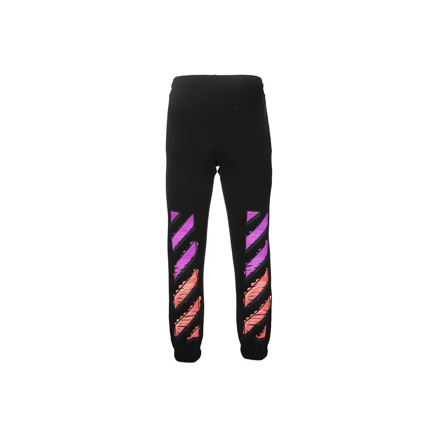 OFF WHITE SS21 Knitted Sports Pants Men's Black