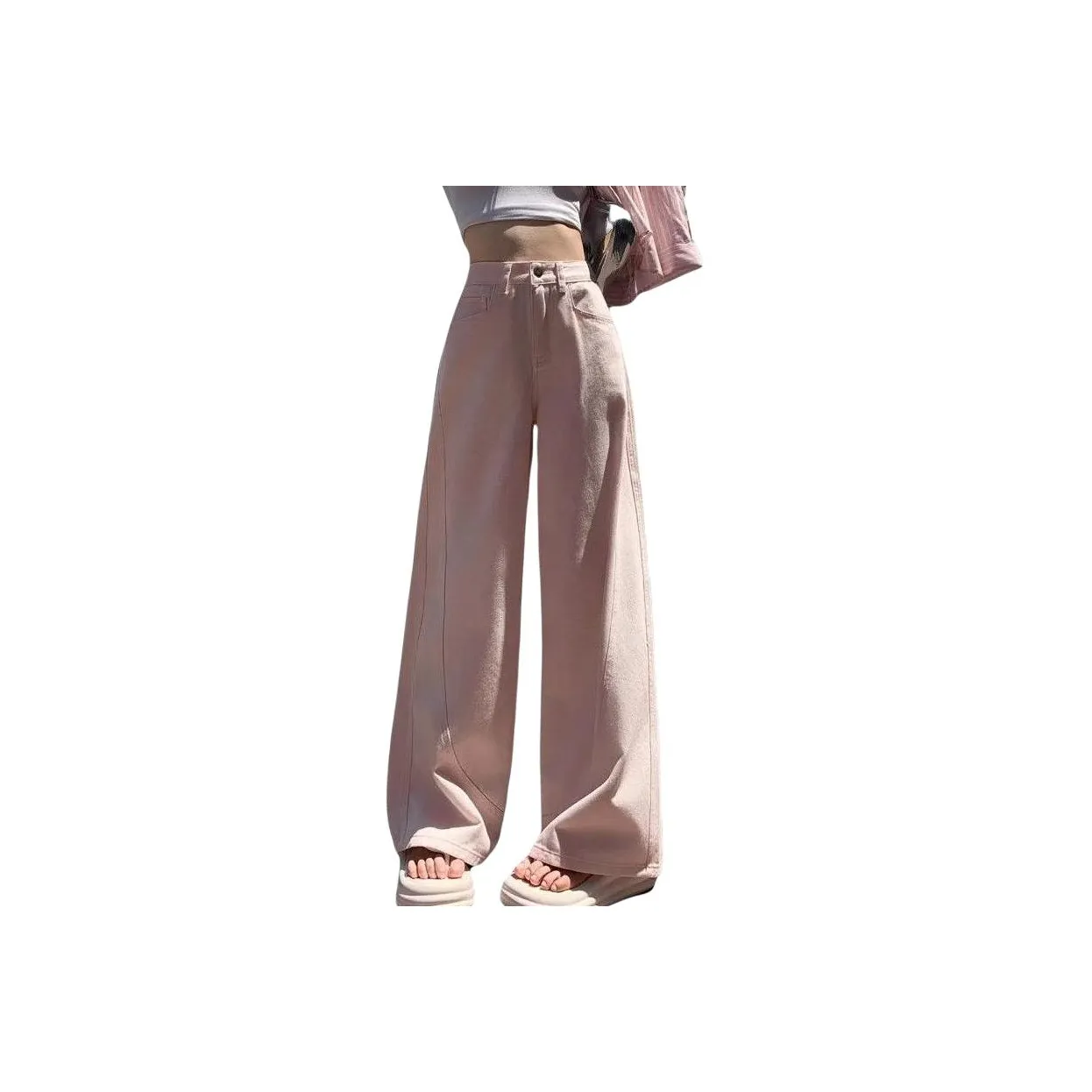 ZXBY Cherry Blossom Pink DAGGER Женские Джинсы