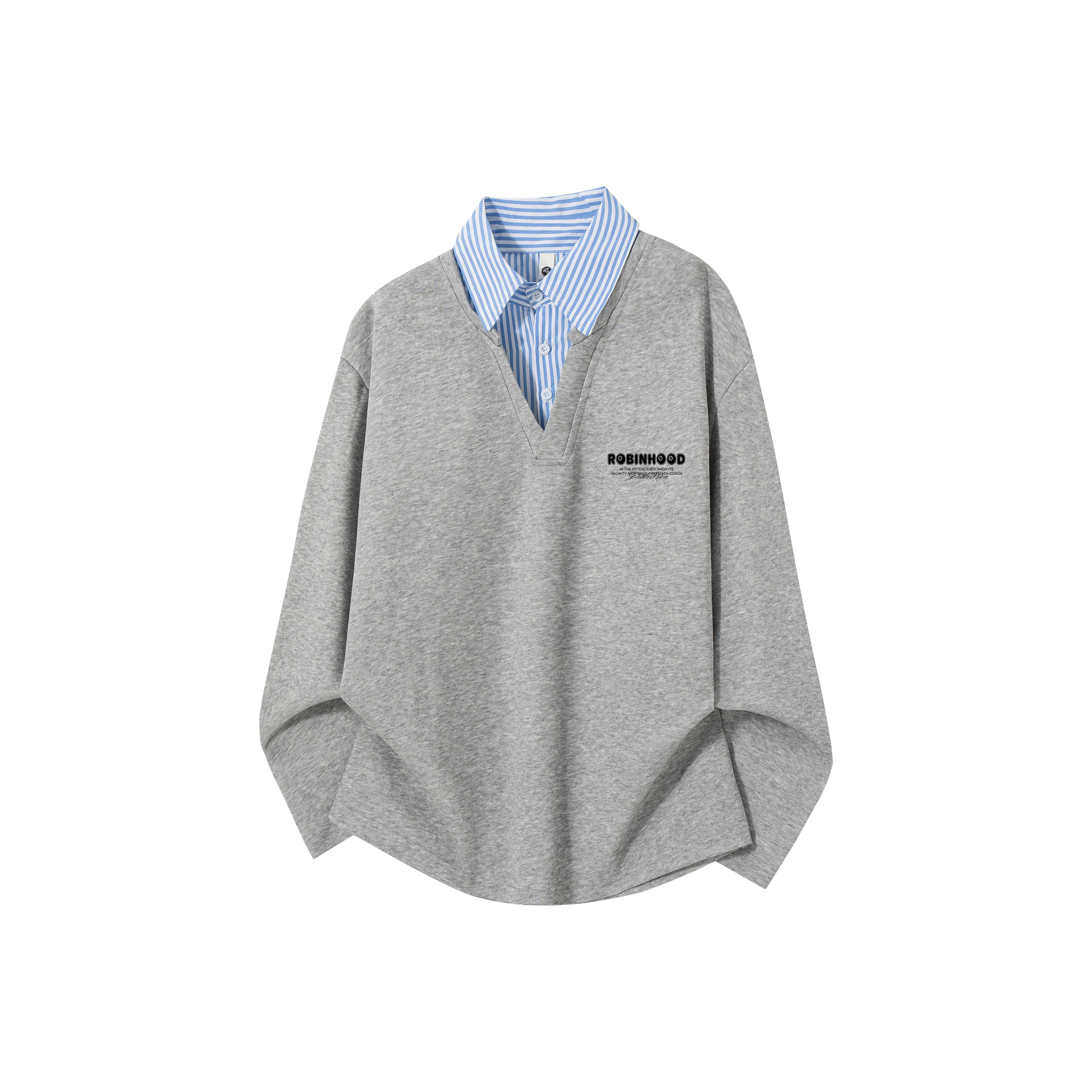 ROBINHOOD Длинный рукав Т-рубашка Унисекс