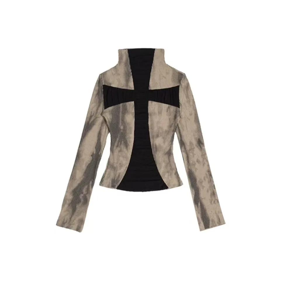 EMDPN Светлый хаки Женские T-рубашки