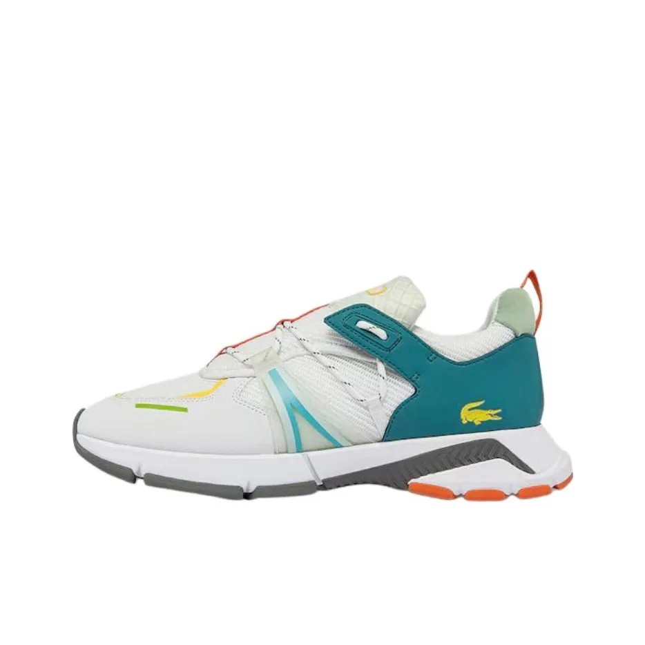 LACOSTE Повседневная обувь для поддержки мужская белая зеленая