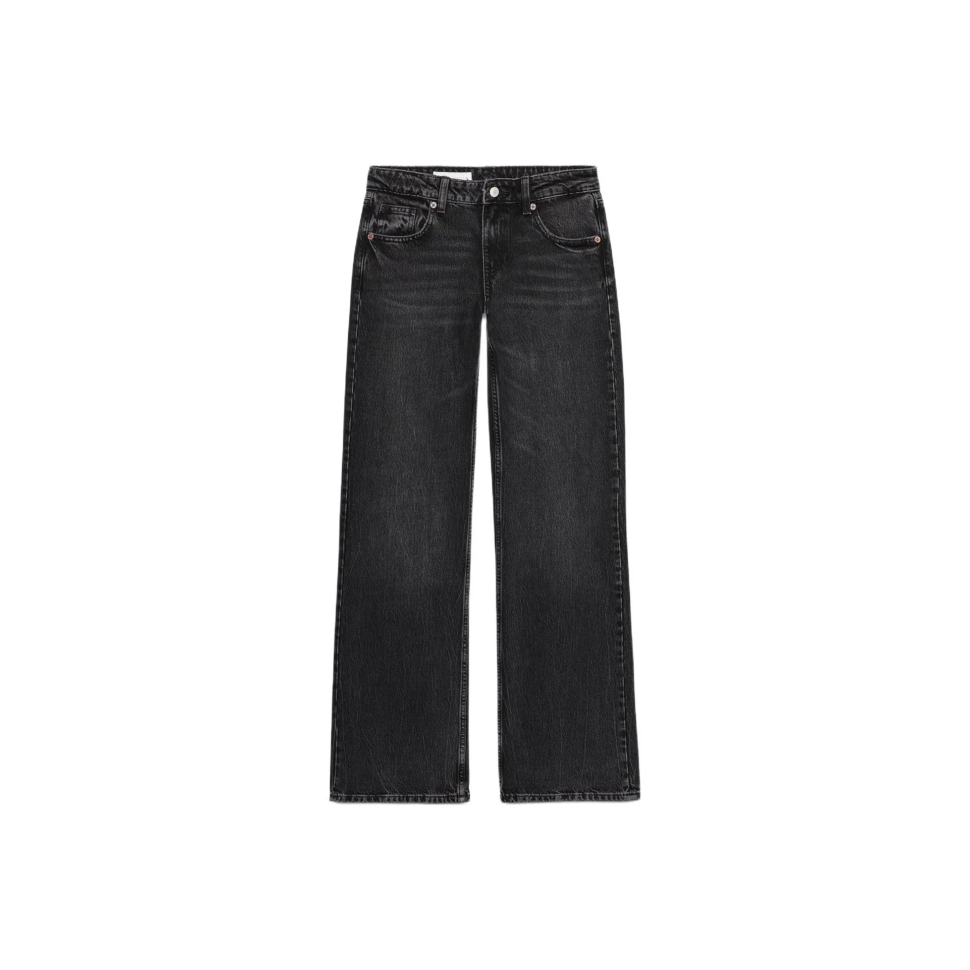 ZARA Trf Черные Женские Джинсы