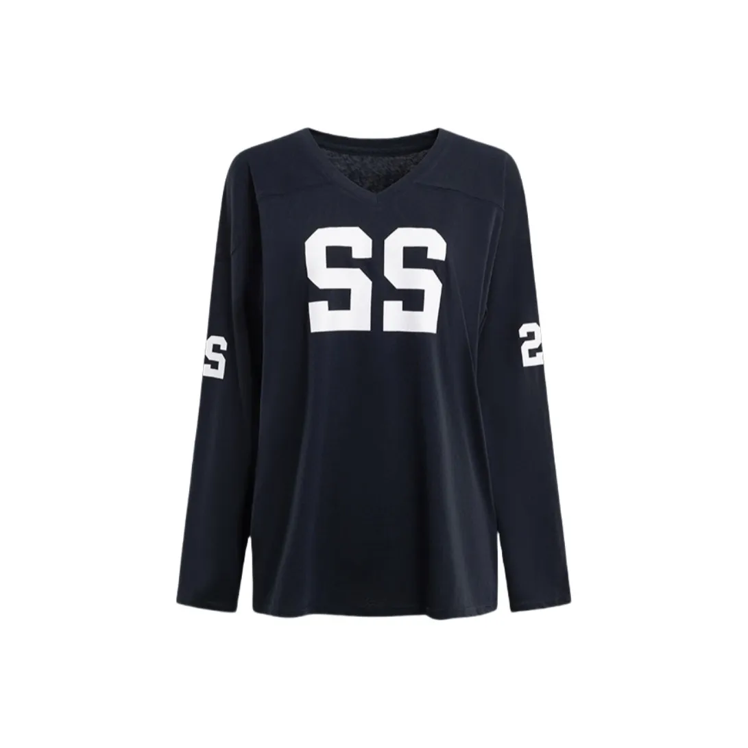 Pa33word Длинный рукав Т-рубашка Женская