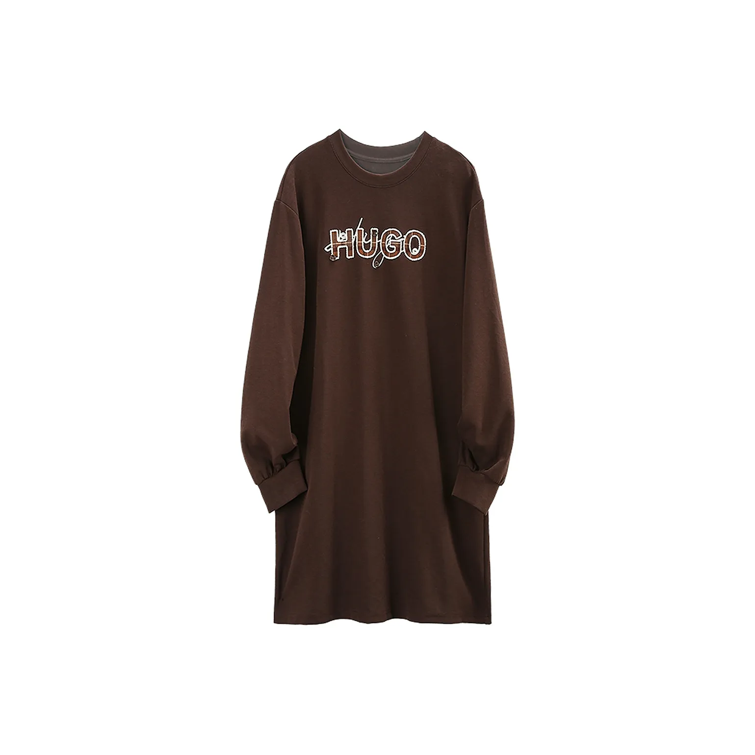 A paradise for awakening Длинное платье с длинными рукавами женское