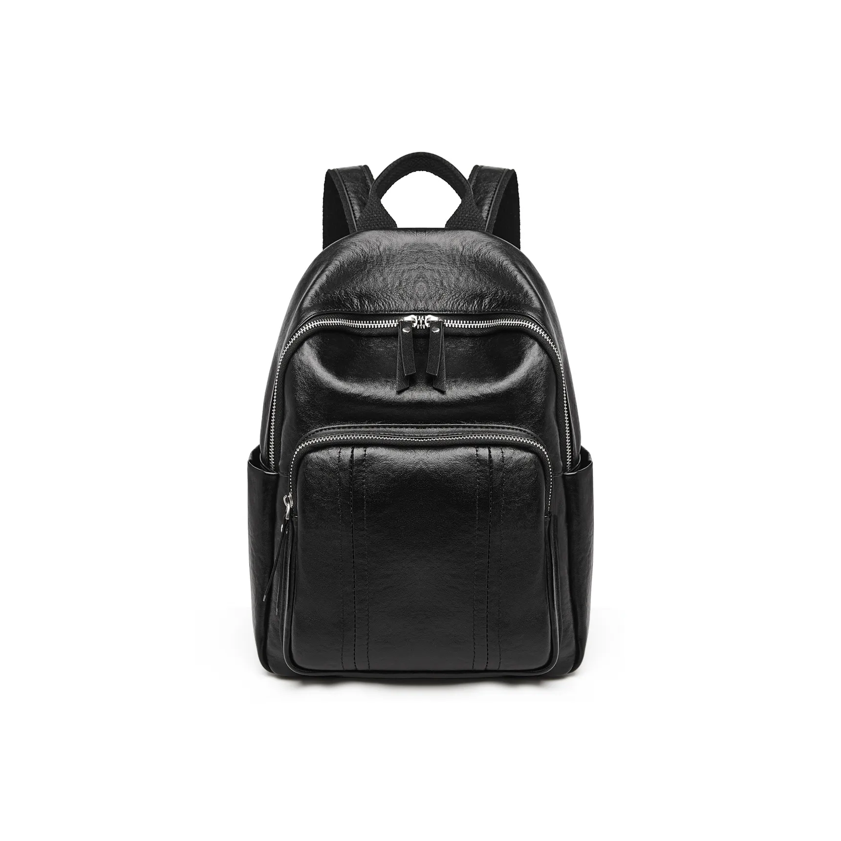 FOXER Рюкзак из коровьей кожи с синтетической кожей стандартный женский черный шоколадный