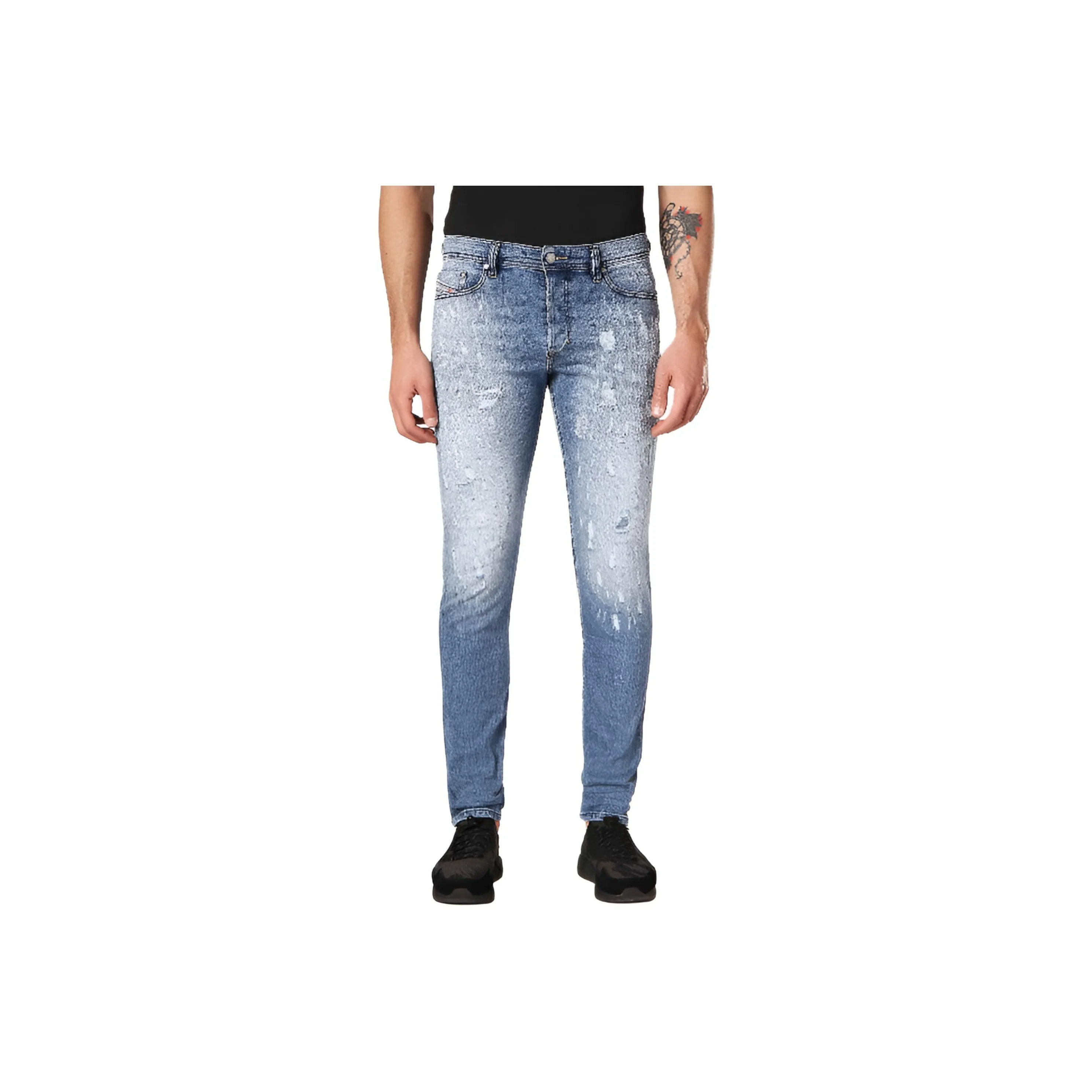 DIESEL Blue Men's Jeans DIESEL Синий Мужской Джинсы