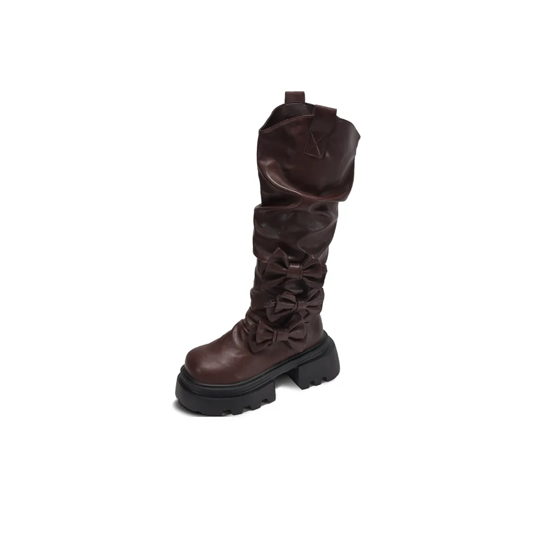 betu Женские высокие сапоги до колена