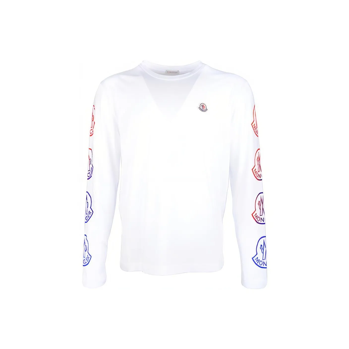 Moncler T Shirts Men's White