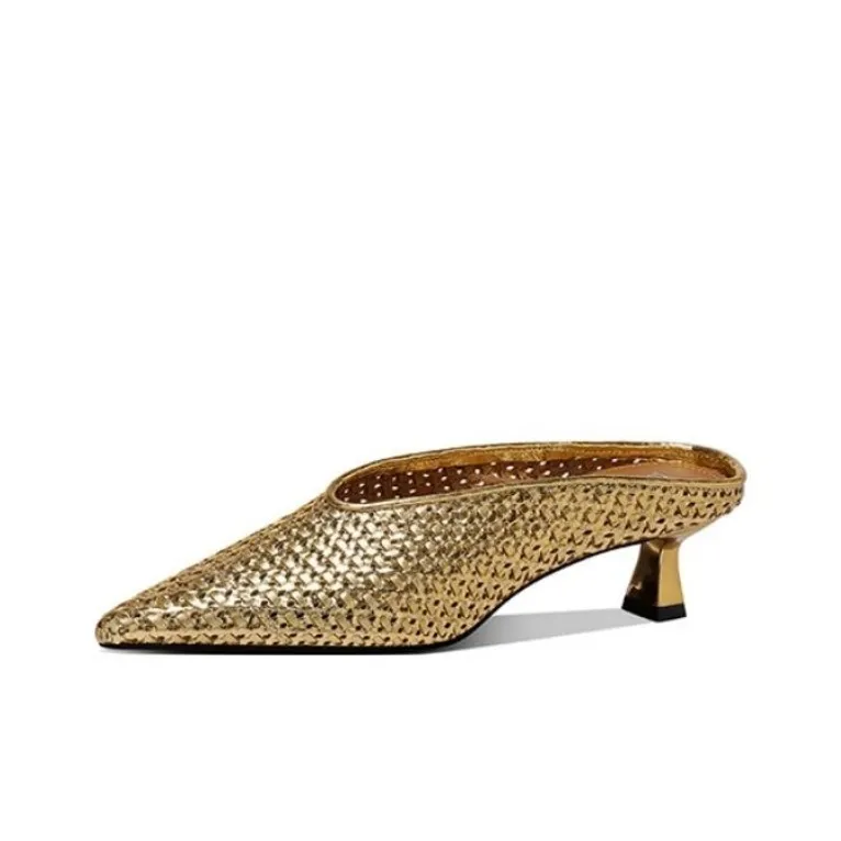 JESSICA SOPHIA Резиновая подошва вырезанные ткани вязаные устойчивые к истиранию домашние тапочки женские