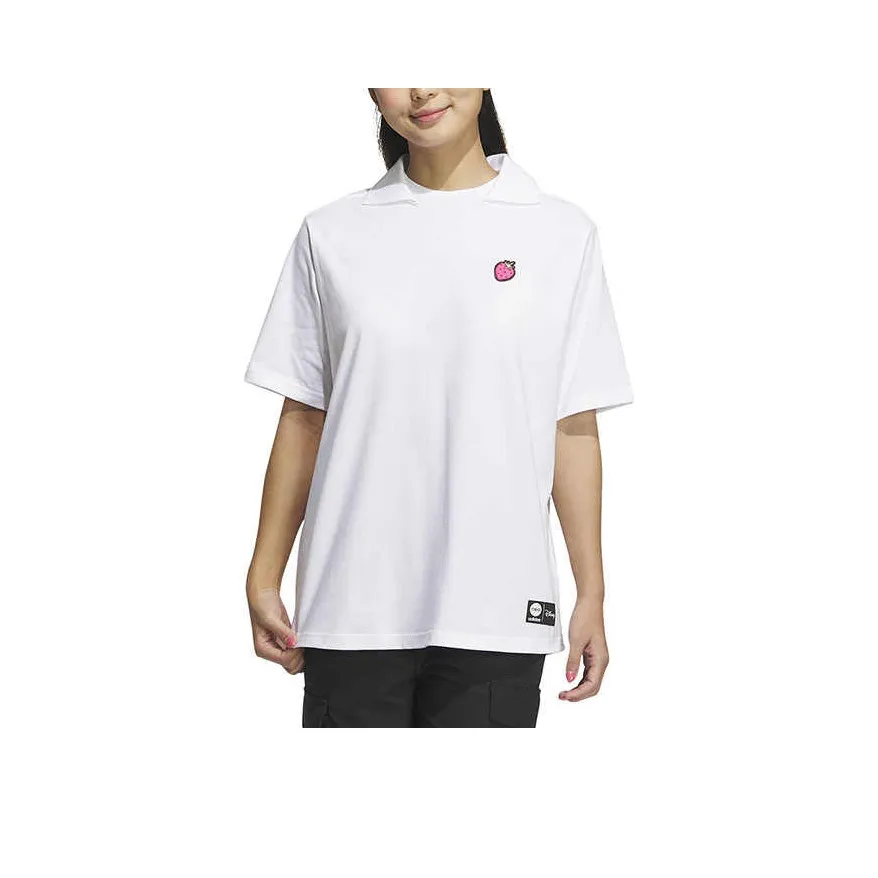 Adidas Neo Adidas Neo X Strawberry Bear Co branded SS23 T Shirts Women's White