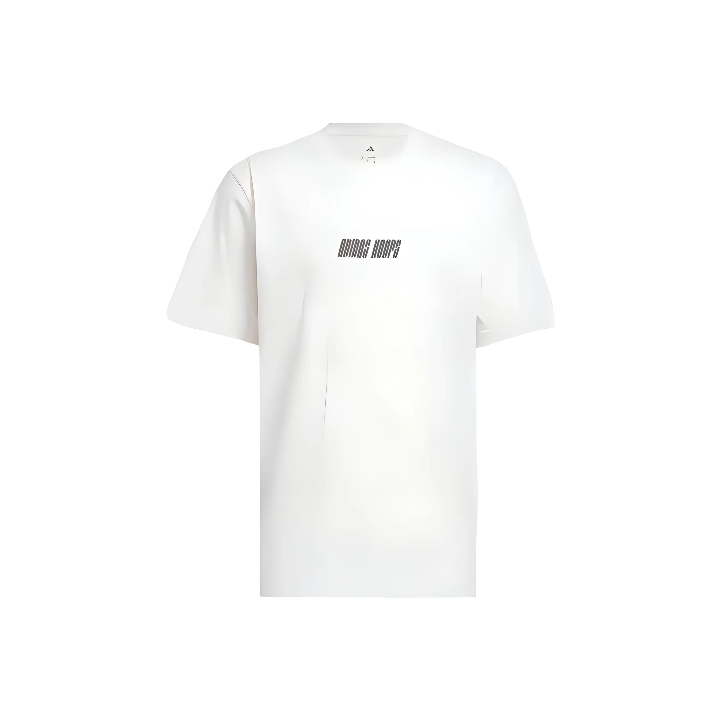 Adidas HOOPS Graphic Tee T Shirt Men's White