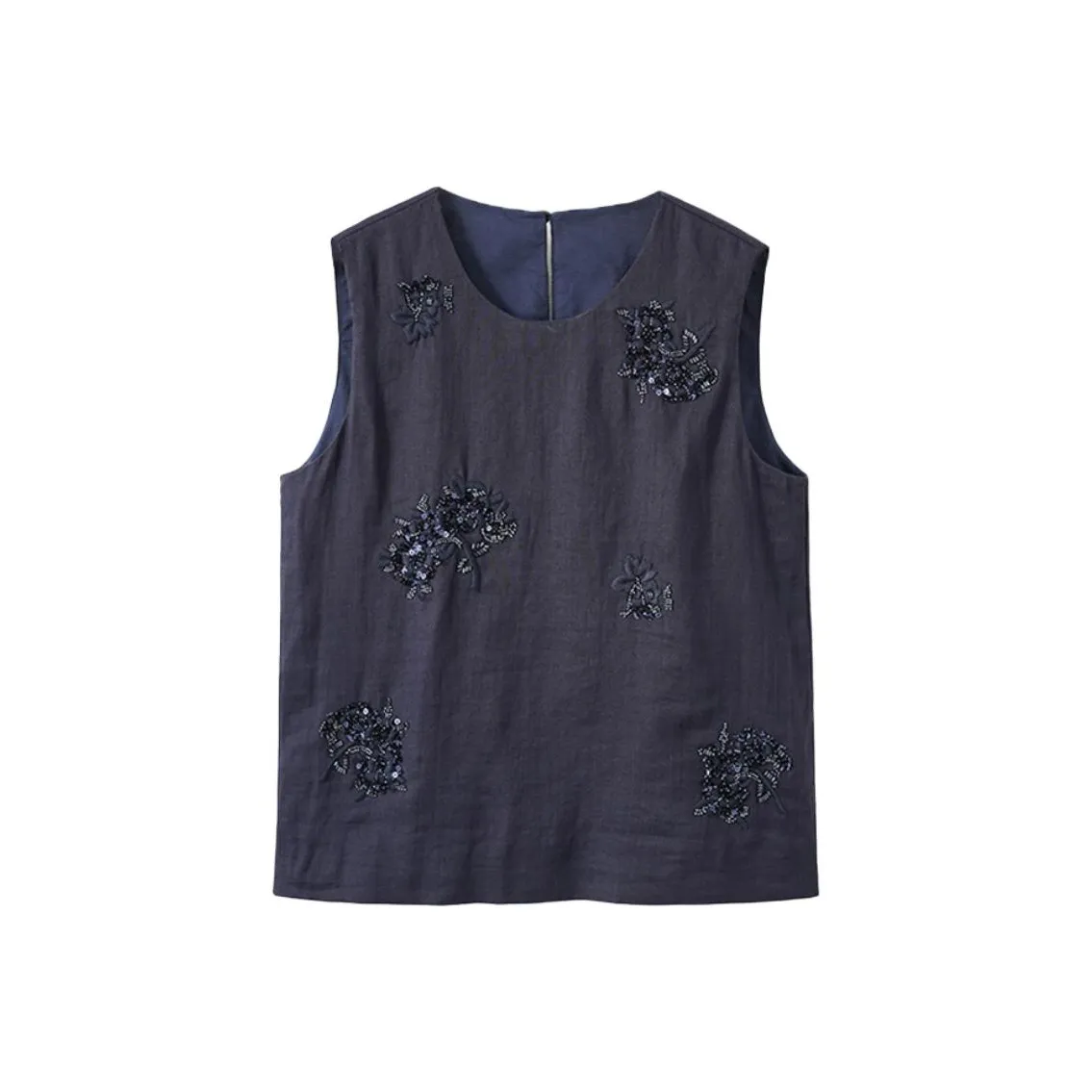 Musewave Цветочный 42 Шт Рами Тяжелый Ручная работа Бисерная Вышитая Люксовая Майка Жилет Женские
